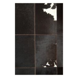 Patchwork cowhide rug k-0045-1 redish