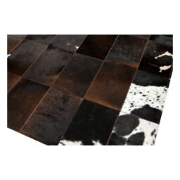 Patchwork cowhide rug k-130 redish