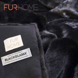 Blackglamma Real   Mink  Fur Blanket k-311