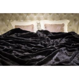 Blackglamma Real   Mink  Fur Blanket k-311