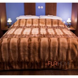 Golden Mink Shared Fur Blanket k-317