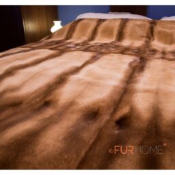 Golden Mink Shared Fur Blanket k-317