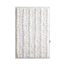 White - Ivory Fox Fur Rug k-146