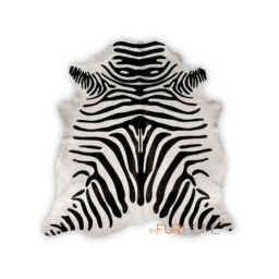 Cowhide Leather Zebra design